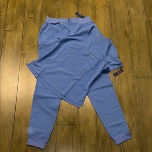 Jaanuu Periwinkle Blue Women’s Scrub Set